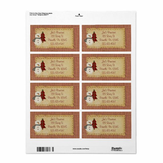 Nähen des Weihnachtsgeschenks (Vorne)