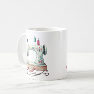 Nähen Design Tasse Handwerk Nähmaschine Mamas 