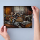 Nähen - Ein Chor von drei Flyer (Hand)