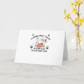 Nähen | Eine Frau kann nicht allein beim Nähen übe Karte (Gelbe Blume)