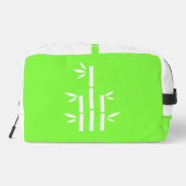 Nähen einer Kosmetiktasche Waschbeutel (Rückseite)