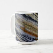 Nahen eines Striated Jasper Slab Kaffeetasse (Vorderseite Links)