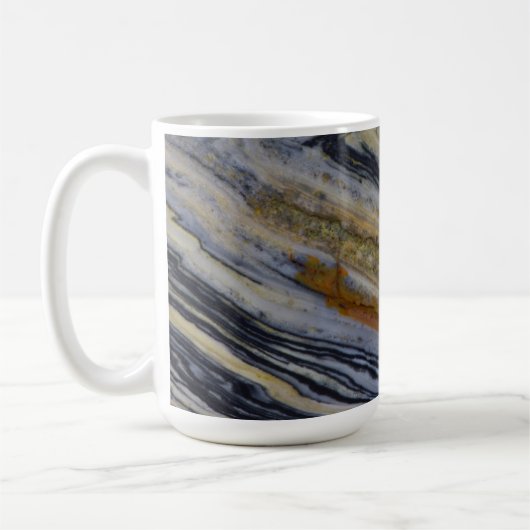 Nahen eines Striated Jasper Slab Kaffeetasse (Links)