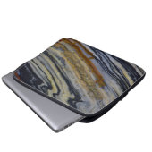 Nahen eines Striated Jasper Slab Laptopschutzhülle (Vorne Knopf)