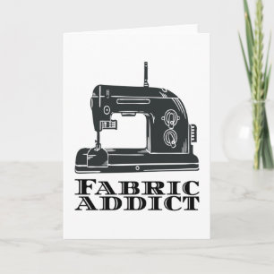Nähen - Fabric Addict Karte