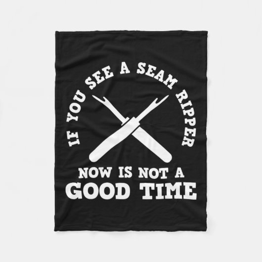 Nähen Fleecedecke (Vorderseite)