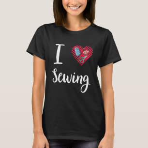 Nähen für Frauen Seamstress Sewist Thread Who Qui T-Shirt
