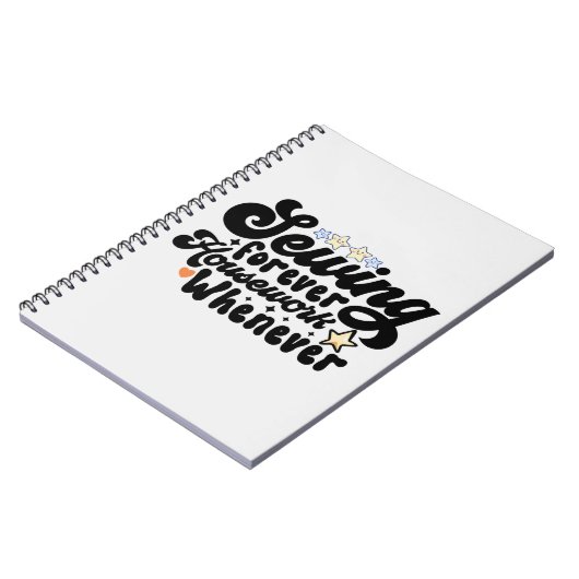 Nähen für immer notizblock (Linke Seite)