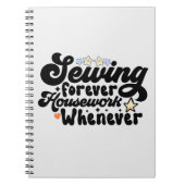 Nähen für immer notizblock (Vorderseite)