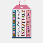 Nähen - Geschäft / Geschenkstempel Geschenkanhänger (Vorderseite)