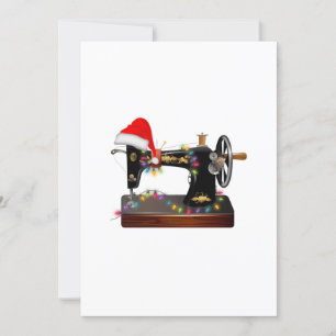 Nähen Geschenk   Frohe Weihnachten Nähanhänger Einladung