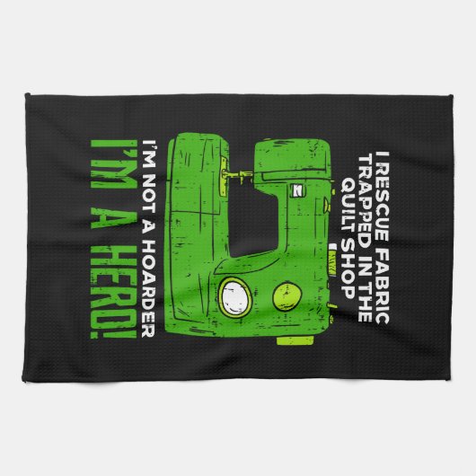 Nähen Geschirrtuch (Horizontal)