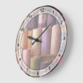 Nähen - Gewebe Große Wanduhr (Winkel)