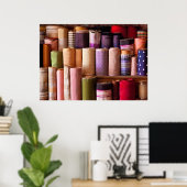 Nähen - Gewebe Poster (Heimbüro)