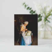 Nähen - Granniegengeschenk Postkarte (Stehend Vorderseite)