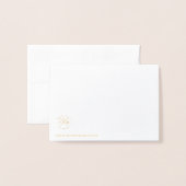 Nähen gut ・ Maker Handwerk Folienkarte (Rückseite mit Umschlag)