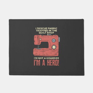 Nähen - I Rettungsgewebe Fußmatte