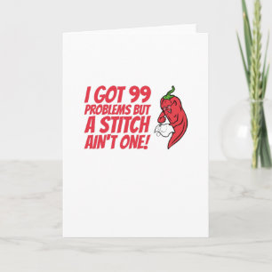 Nähen - Ich habe 99 Probleme, aber ein Stich ist n Karte