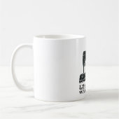 Nähen - ich nähte, als das Nähen nicht Cool war Kaffeetasse (Links)
