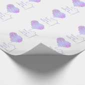 Nähen in Liebe mit Ihnen Geschenkpapier (Ecke)