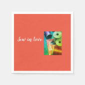 Nähen in Liebe Serviette (Vorderseite)