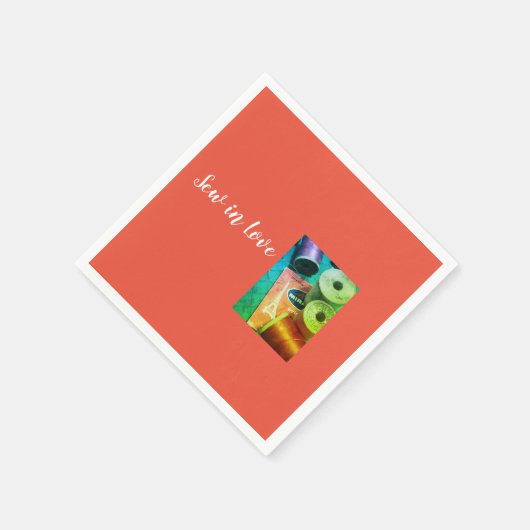 Nähen in Liebe Serviette (Ecke)