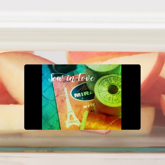 Nähen in Lieben Etiketten (Befestigt)