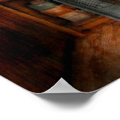 Nähen - Industrie - Qualitäts-Wäsche Poster (Ecke)