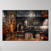 Nähen - Industrie - Qualitäts-Wäsche Poster (Vorne)