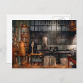 Nähen - Industrie - Qualitäts-Wäsche Postkarte (Vorne/Hinten)