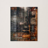 Nähen - Industrie - Qualitäts-Wäsche Puzzle (Vertikal)