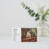 Nähen - industriell - des Schweißgeschäftes Visitenkarte (Stehend Vorderseite)