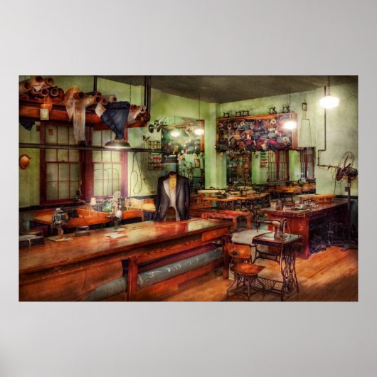 Nähen - Industriell - Die Schweißerei Poster (Vorne)