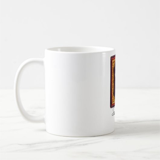 Nähen ist mein Leben Kaffeetasse (Links)