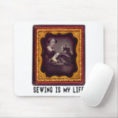 Nähen ist mein Leben Mousepad (Mit Mouse)
