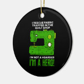 Nähen Keramik Ornament (Links)