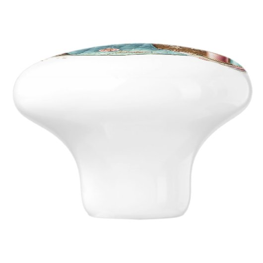 Nähen Keramikknauf (Seitenansicht)