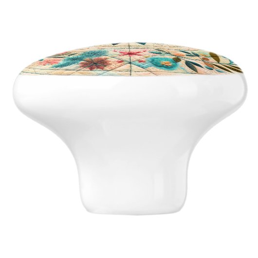 Nähen Keramikknauf (Seitenansicht)