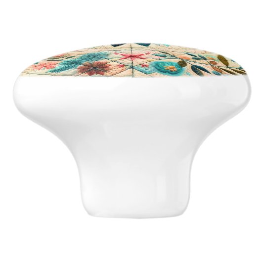 Nähen Keramikknauf (Seitenansicht)