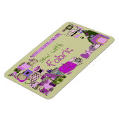 Nähen mit Stoff Premium Flexi Magnet (Linke Seite)