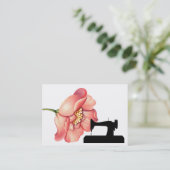 Nähen / Mode / Seamstress - SRF Visitenkarte (Stehend Vorderseite)