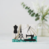 Nähen / Mode / Seamstress - SRF Visitenkarte (Stehend Vorderseite)