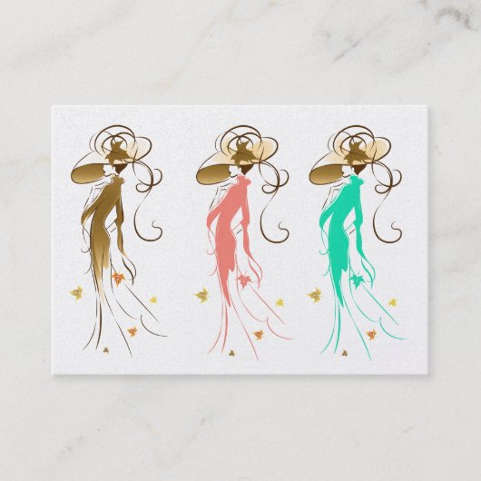 Nähen/Mode/Seamstress Visitenkarte (Vorderseite)