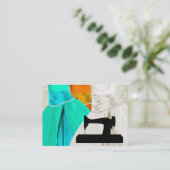 Nähen/Mode/Seamstress Visitenkarte (Stehend Vorderseite)