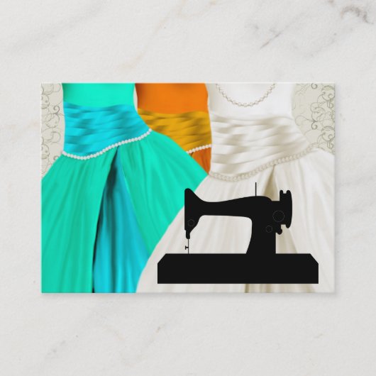 Nähen/Mode/Seamstress Visitenkarte (Vorderseite)