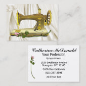 Nähen/Mode/Seamstress Visitenkarte (Vorne/Hinten)