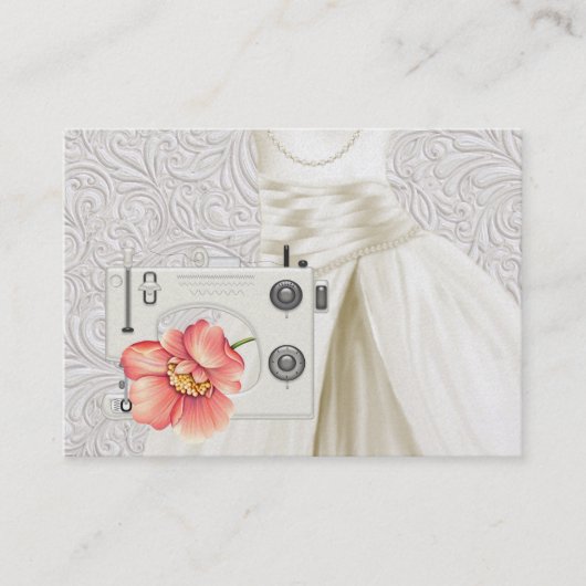 Nähen/Mode/Seamstress Visitenkarte (Vorderseite)