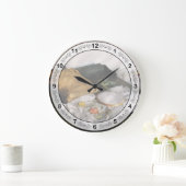 Nähen - Nadelspitze Große Wanduhr (Zuhause)