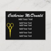 Nähen/Nähen/Mode - SRF Telefonnummerkarte (Rückseite)