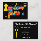 Nähen/Nähen/Mode - SRF Visitenkarte (Vorne/Hinten)